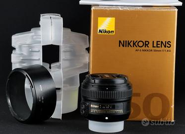 Nikon AF-S 50mm f/1.8G – PARI AL NUOVO