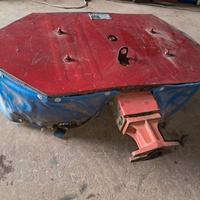 roto falce,carrello e ruote in ferro