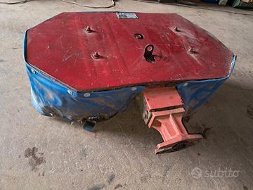 roto falce,carrello e ruote in ferro