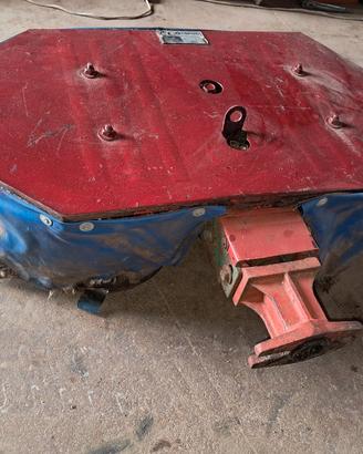 roto falce,carrello e ruote in ferro