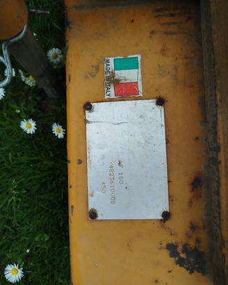 trincia berti 180 spostamento idraulico 