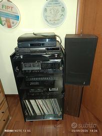 Impianto stereo vintage