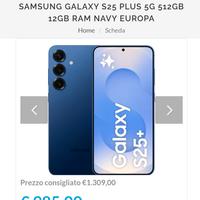 Samsung Galaxy S25 Plus 512gb