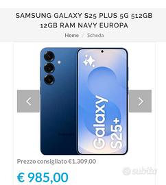 Samsung Galaxy S25 Plus 512gb