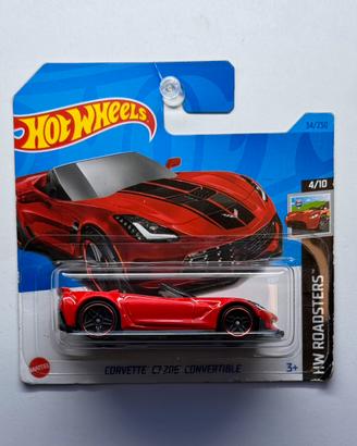 Hot Wheels Corvette C7 Z06 Convertible Rosso 2023