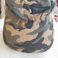 Berretto militare mimetica regolabile cotone