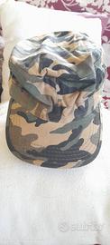 Berretto militare mimetica regolabile cotone