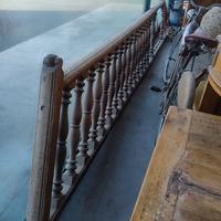 mancorrente di scala completo con tutti i pioli