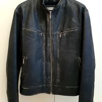 Giacca Pelle Stile Biker 