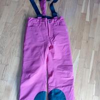 pantaloni sci bambina