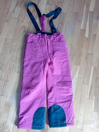 pantaloni sci bambina