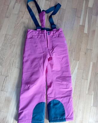 pantaloni sci bambina