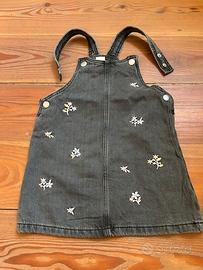 salopette gonna in Jeans