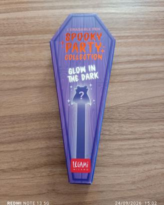 Penna Halloween Mantello Viola Legami