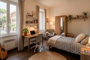 Stanza singola in zona battistini / metro a