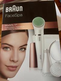 Braun facial epilator