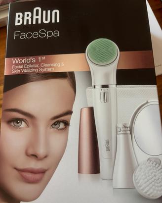 Braun facial epilator