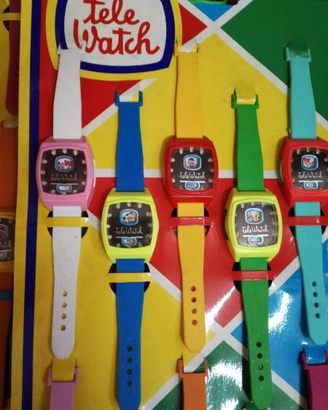 Giocattolo vintage tele watch cartoni disney