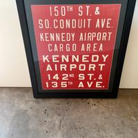 Quadri vintage modernariato designer New York