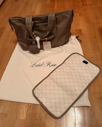 Borsa Label Rose da passeggino