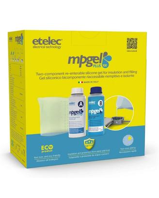 Kit Etelec MPGEL100 PLUS Silicone Gel Bicomponente
