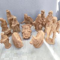 Presepe in terracotta 12 pezzi
