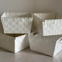 Scatole casa tessuto