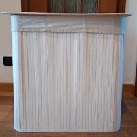 Cesto Portabiancheria 3 scomparti