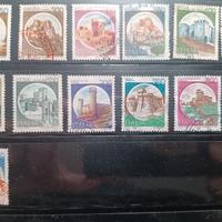 francobolli Castelli d' Italia 