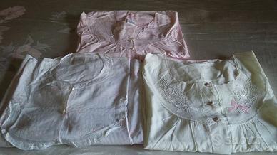 4 CAMICIE  DA NOTTE  Manica Corta
