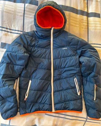 Giacca piumino wedze blu arancione taglia s