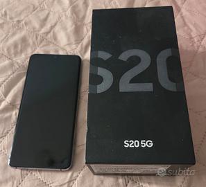 Samsung S20 5G 128 GB usato grigio scuro