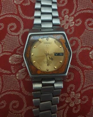 SEIKO 5 AUTOMATICO CASSA ESAGONALE NON FUNZIONANTE