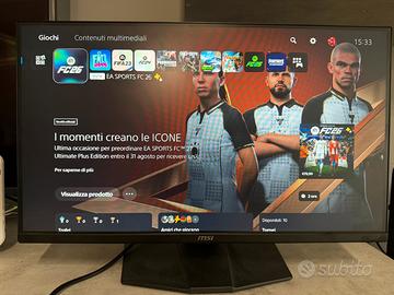Monitor MSI 24.5” G255PF E2 180Hz 1ms
