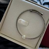 Braccialetto con pietre e perla