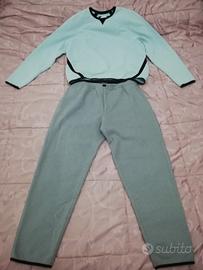 Completo Sportivo Uomo Monobi Taglia M Cotone Lana