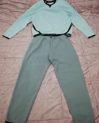 Completo Sportivo Uomo Monobi Taglia M Cotone Lana