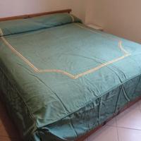 Copriletto matrimoniale raso vintage