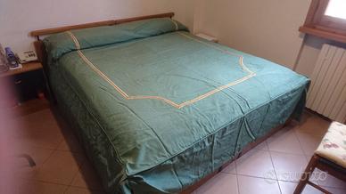 Copriletto matrimoniale raso vintage