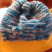 completo scialle/sciarpa e cappellino