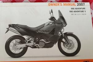 Manuale d'uso KTM 990 Adventure