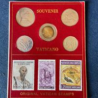 Monete e francobolli vaticani