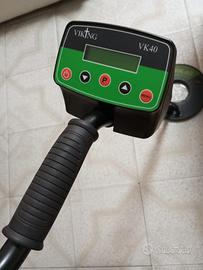 Metal detector viking 40 con cuffie