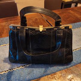 borsa vintage pitone