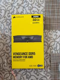 CORSAIR VENGEANCE DDR5 RAM 32GB (2x16GB)