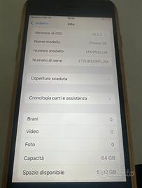 iPhone SE (2020) - 64 GB - Nero