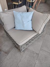divano Componobile da esterno 