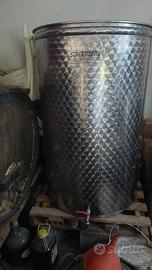Serbatoio Inox vino 600L+Serbatoio Inox vino 400 L