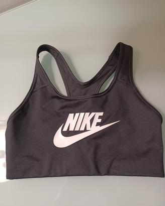 Reggiseno sportivo nero Nike