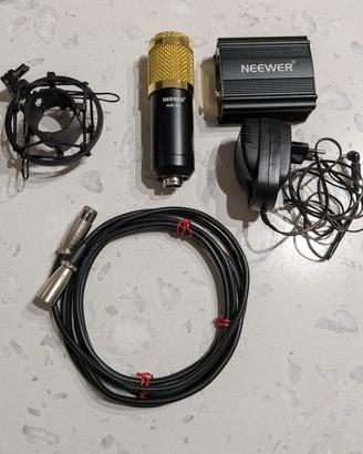 Set Registrazione Microfono a Condensatore Neewer 